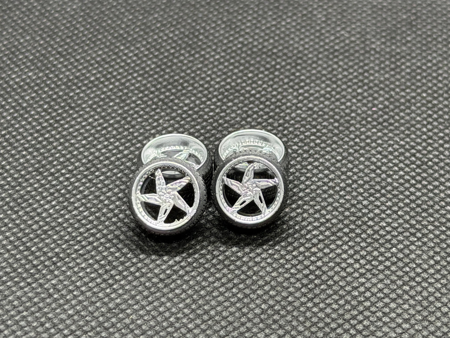 Twisted 5 Spoke Wheels