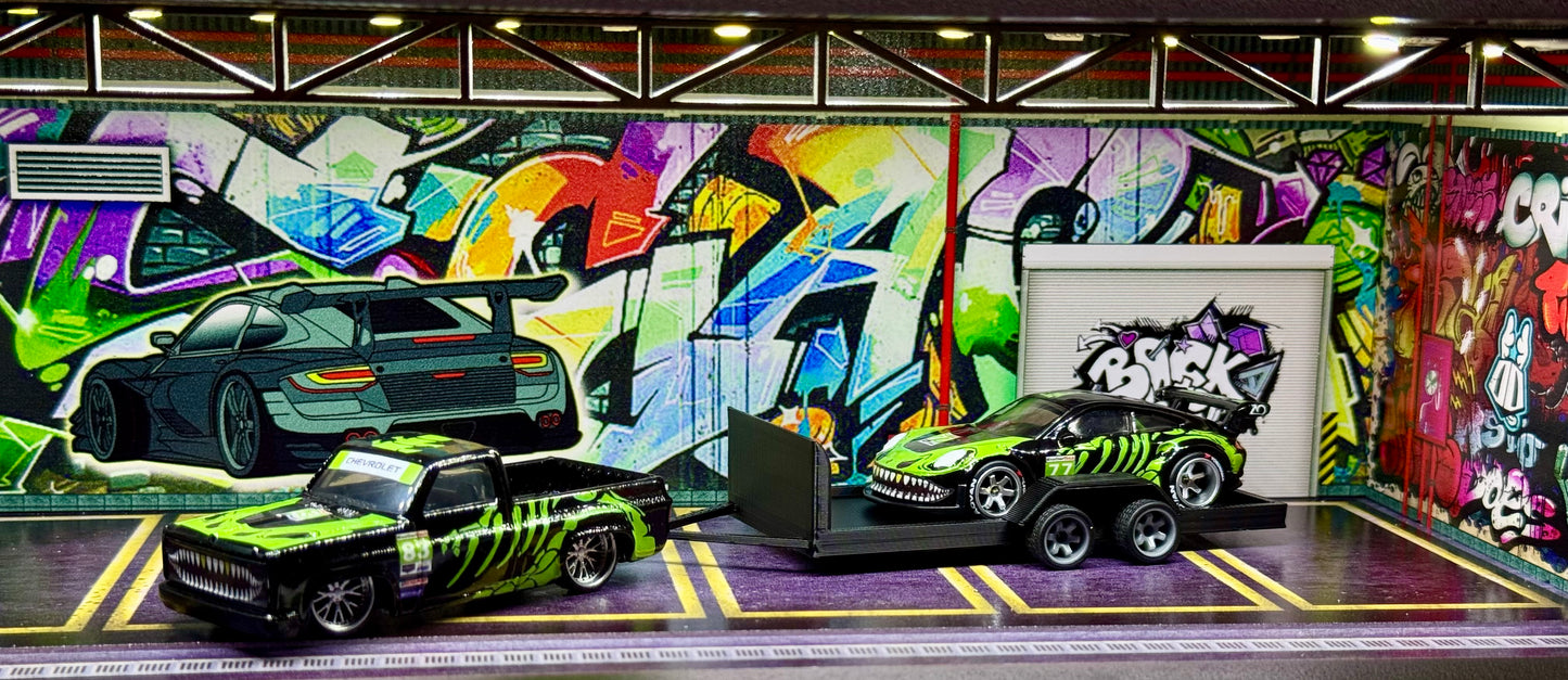 Custom Transport 83 Silverado & Porsche 911 GT3 RS