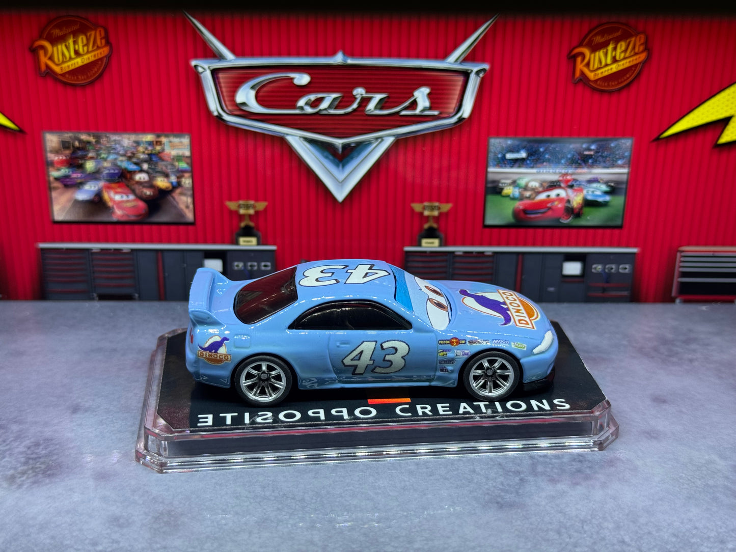 Custom Dinoco Nissan Skyline R33