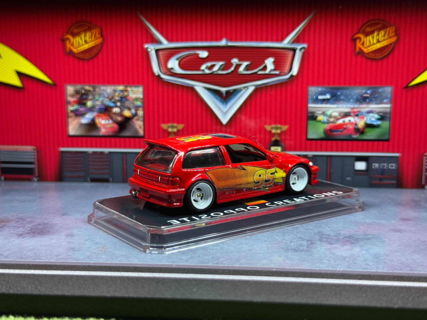 Custom Honda Civic EF McQueen