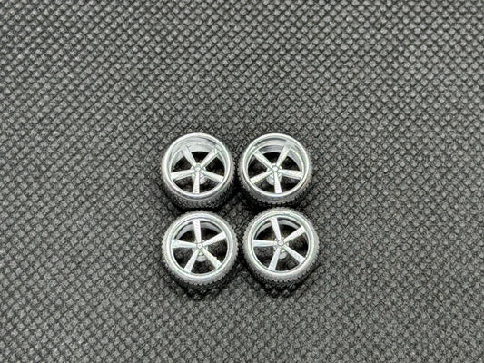 Billet 5 Spoke Deep Dish Wheels