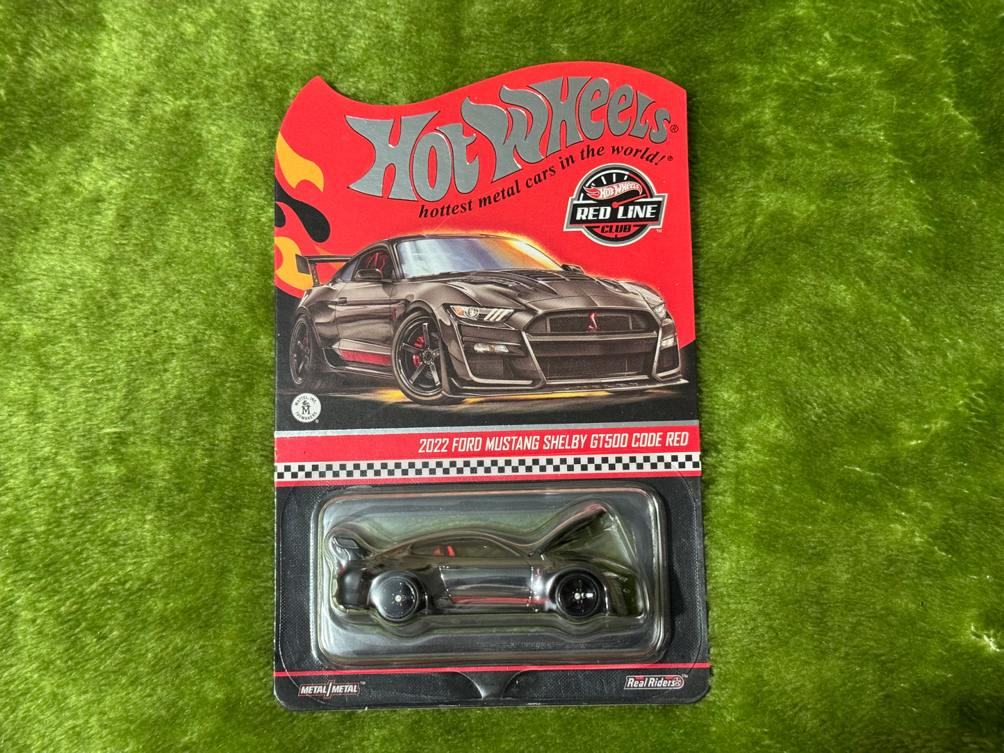 Hot Wheels RLC 2022 Ford Mustang Shelby GT500 Code Red
