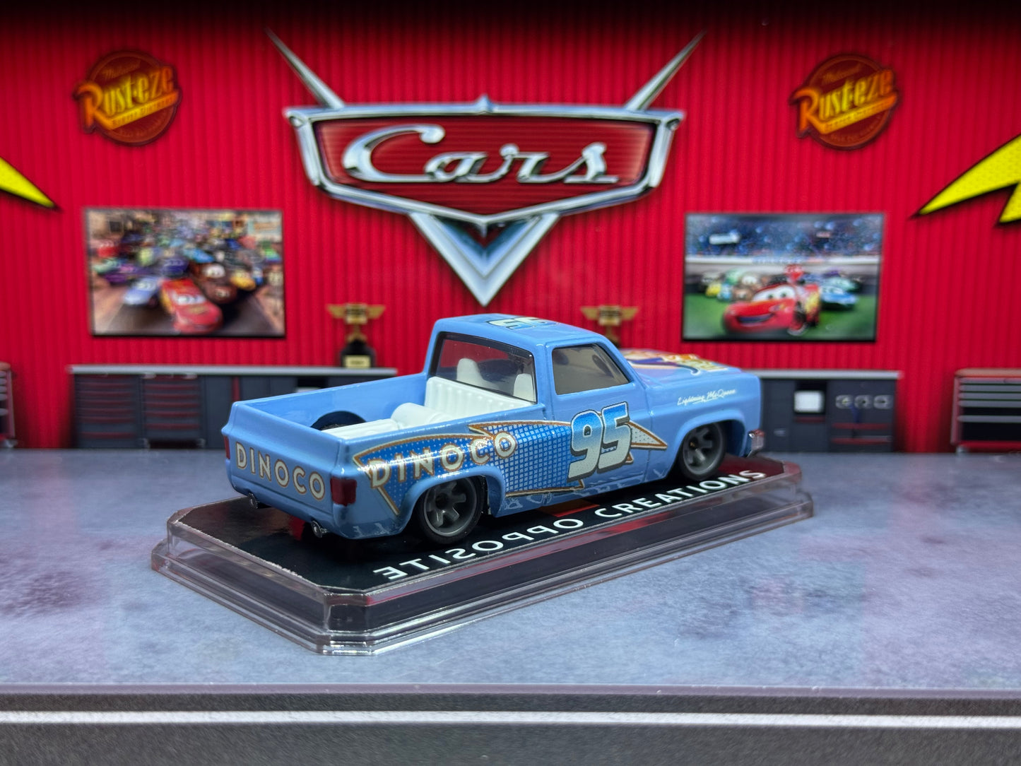 Custom 83 Chevy Silverado Dinoco McQueen