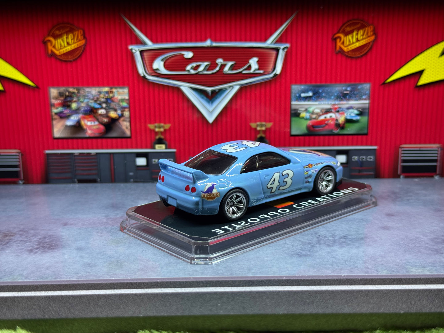 Custom Dinoco Nissan Skyline R33