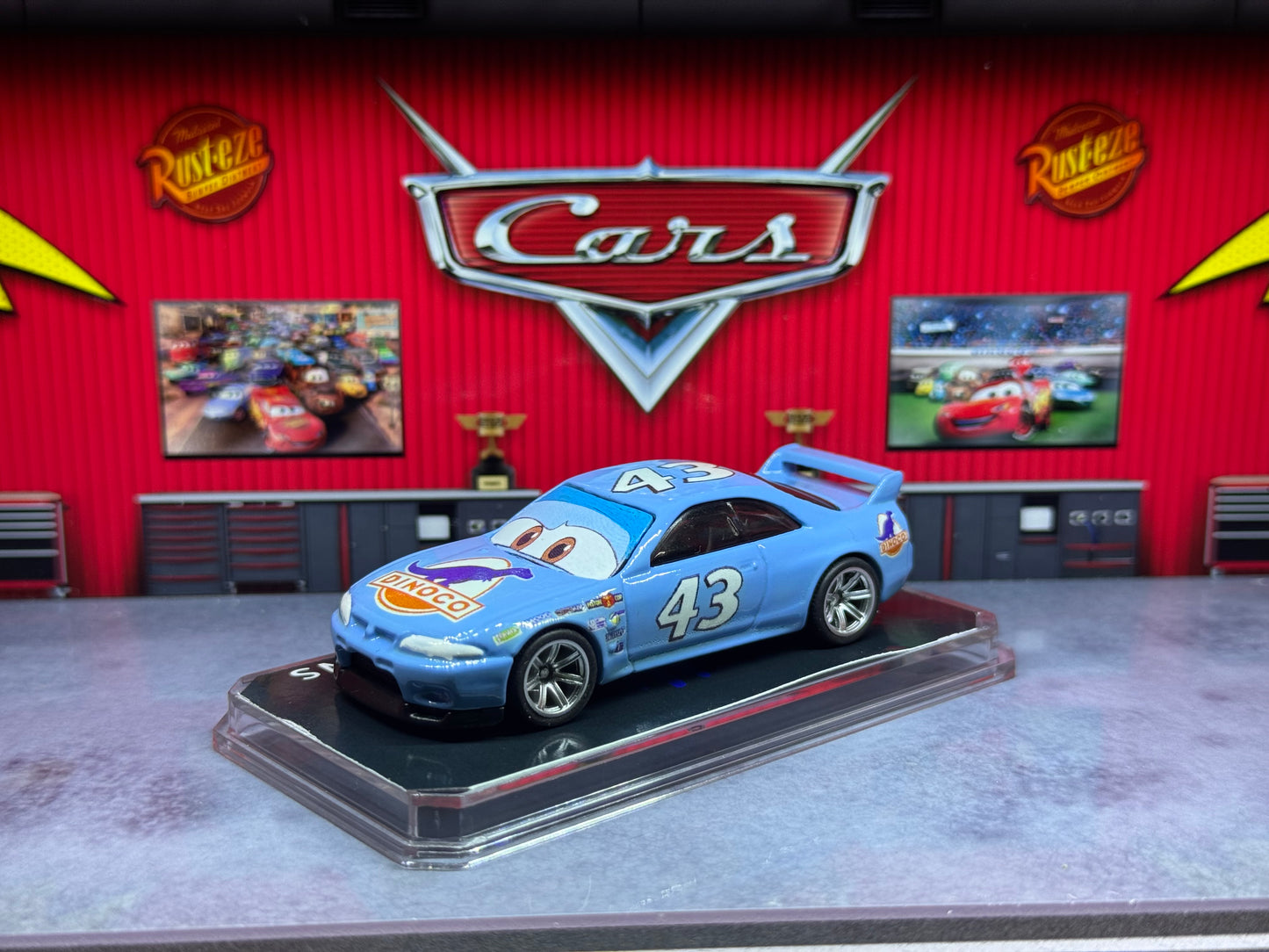 Custom Dinoco Nissan Skyline R33