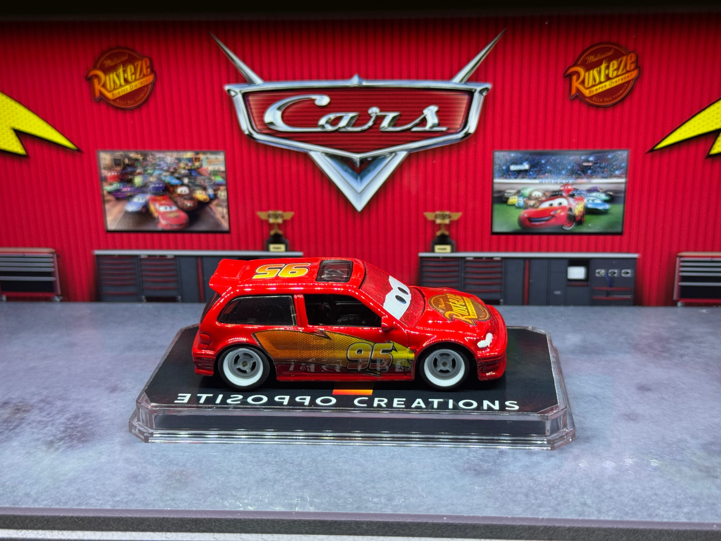 Custom Honda Civic EF McQueen