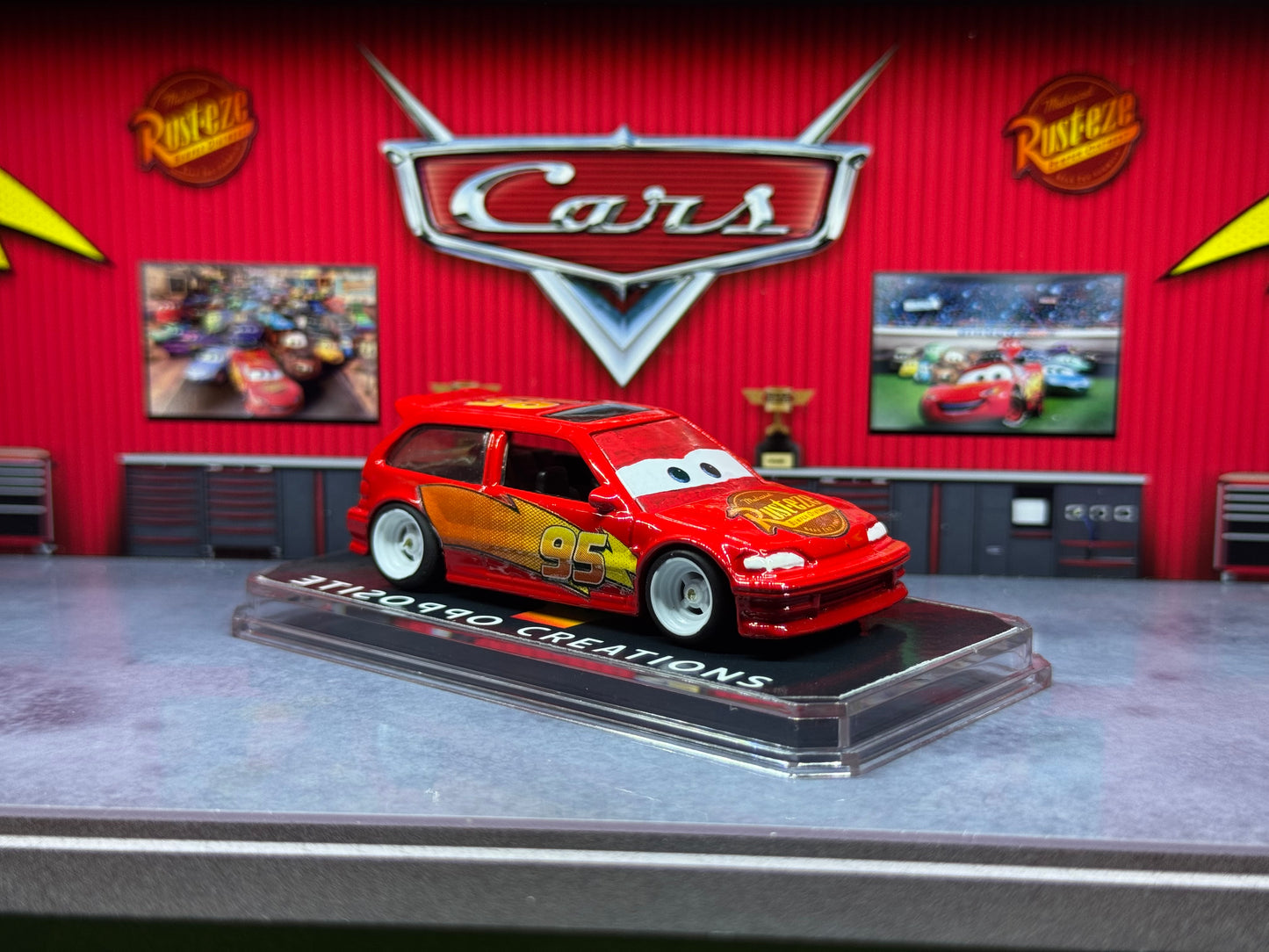 Custom Honda Civic EF McQueen