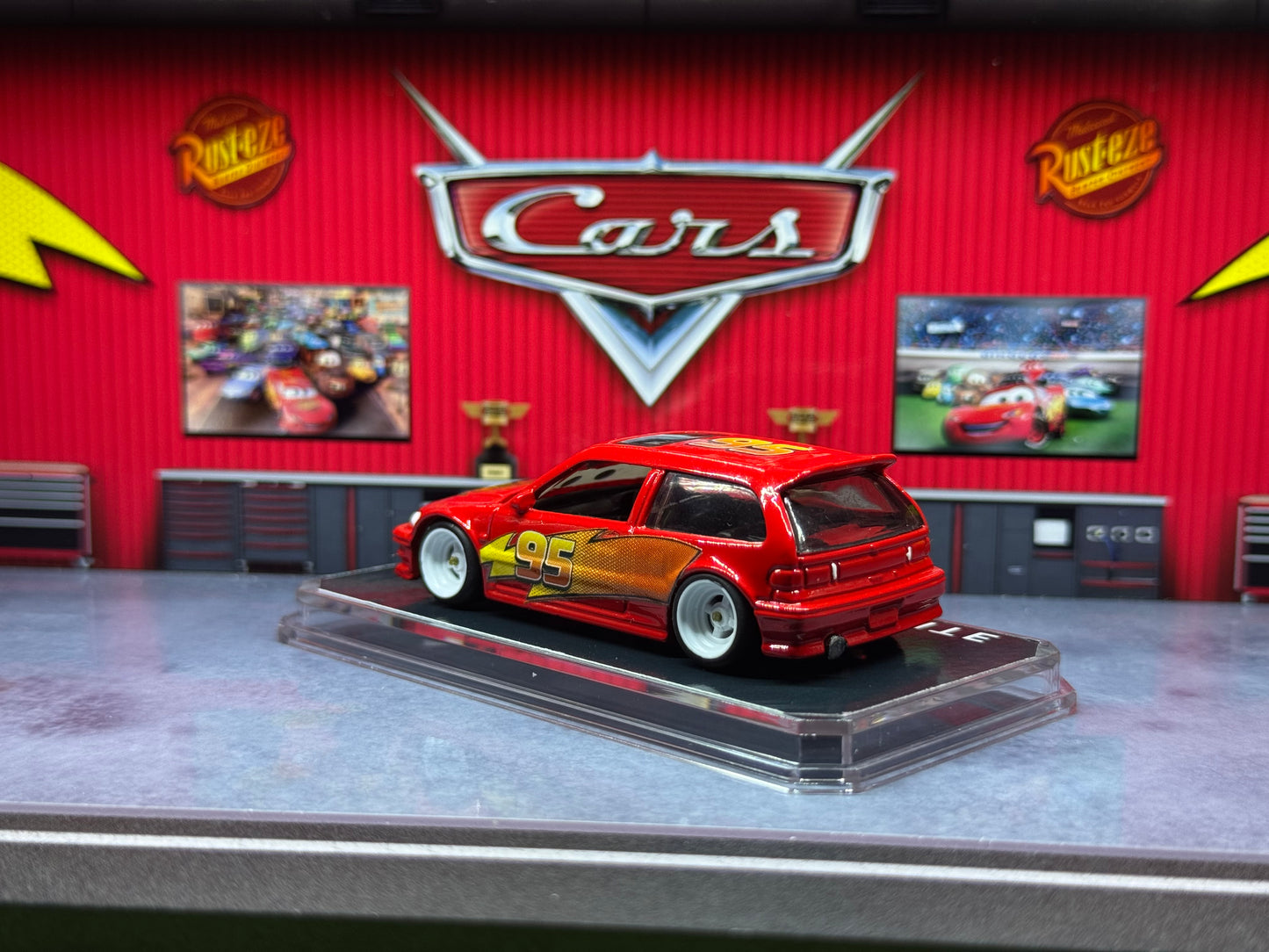 Custom Honda Civic EF McQueen