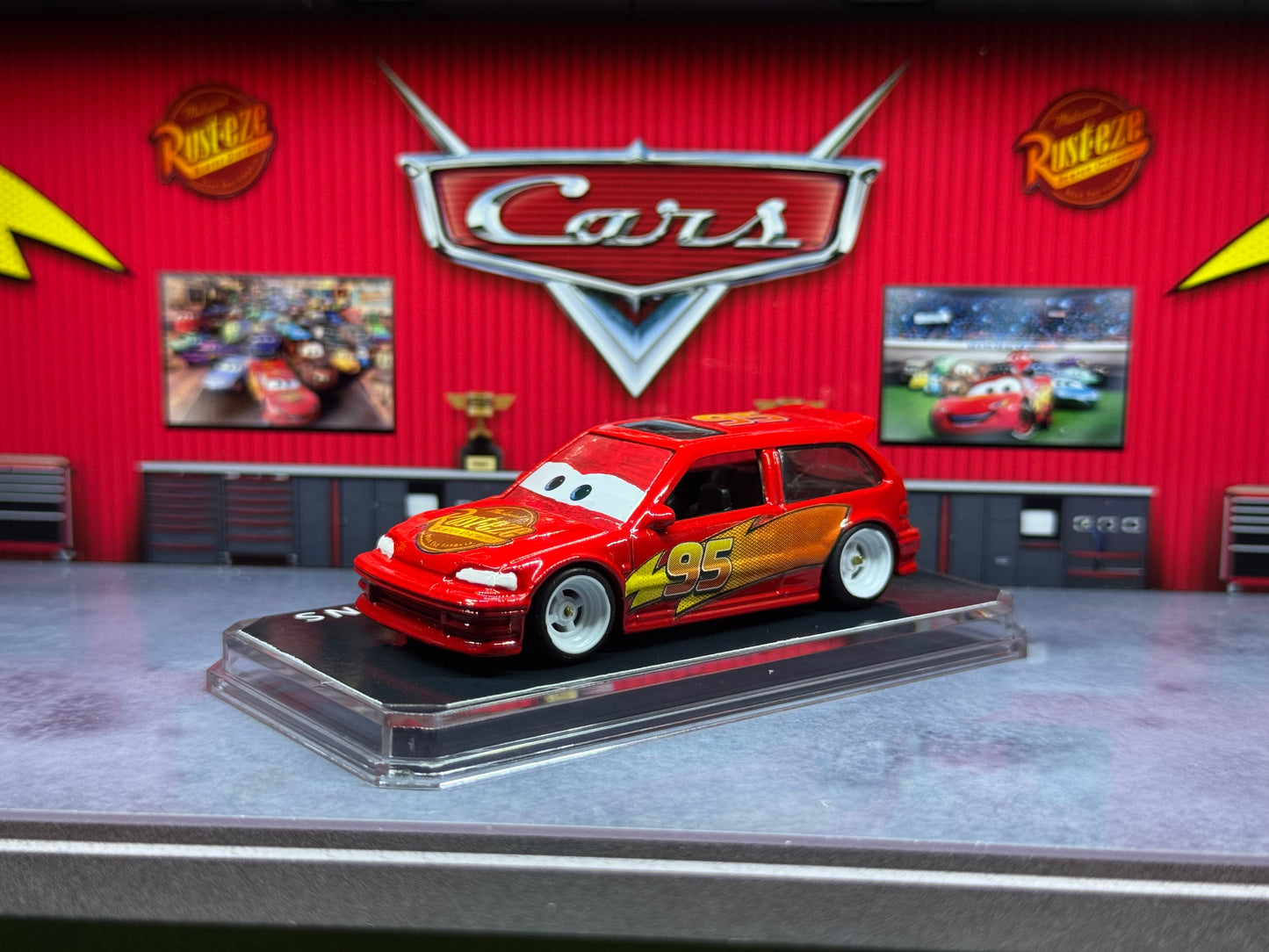 Custom Honda Civic EF McQueen