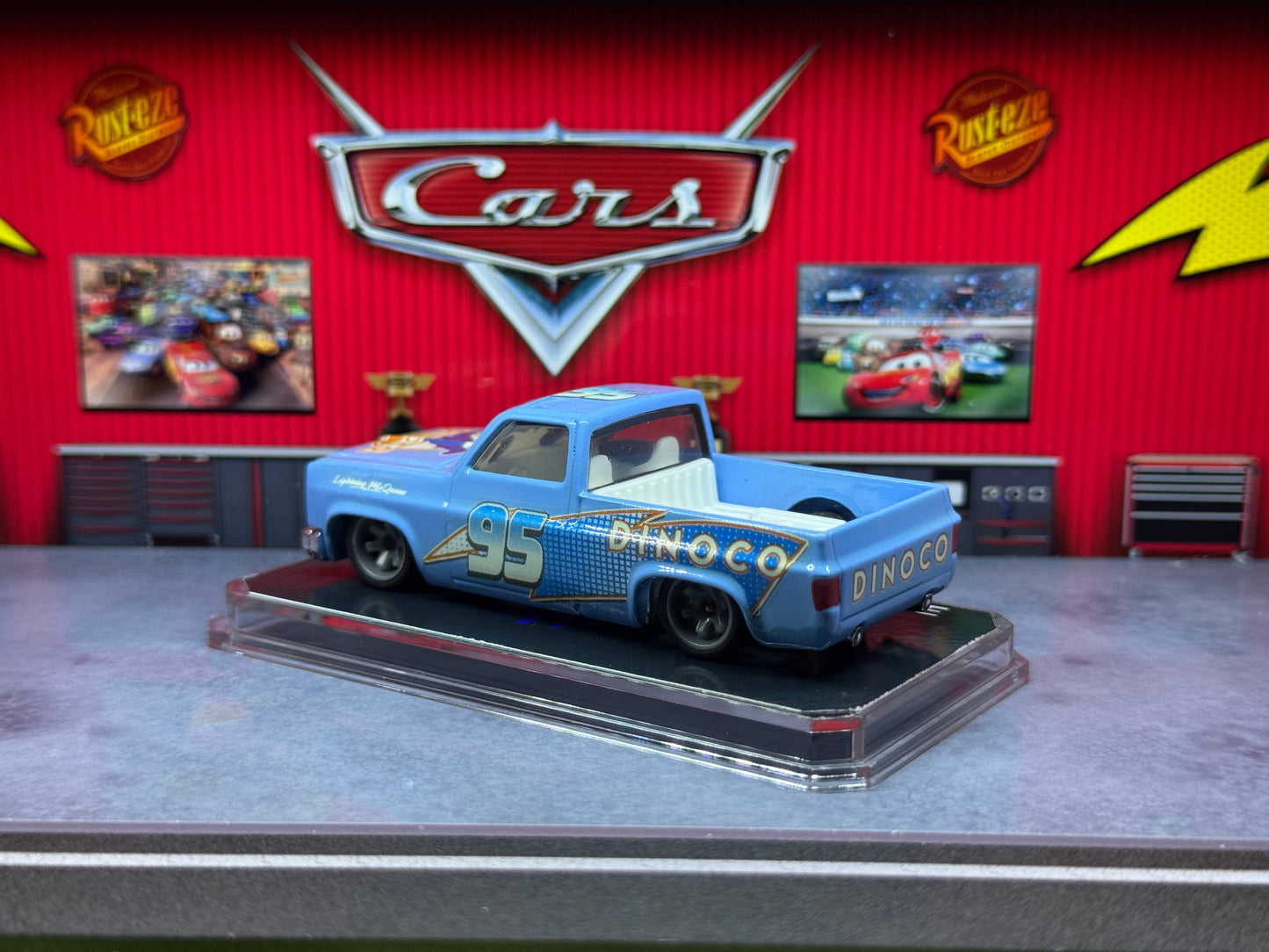 Custom 83 Chevy Silverado Dinoco McQueen
